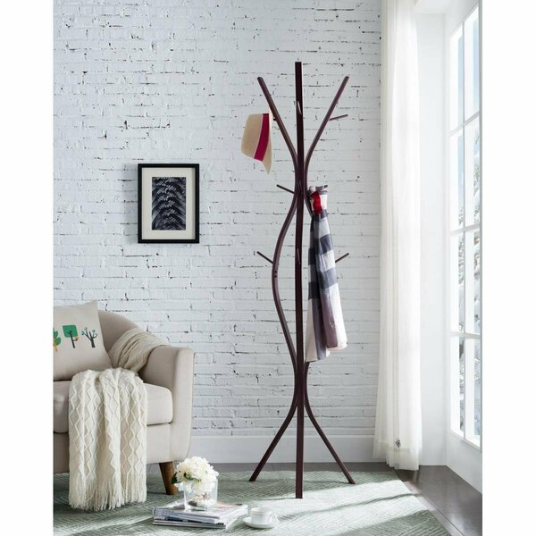 Puesta En Escena Corbet Metal 12 Hook Coat Rack PU3729829